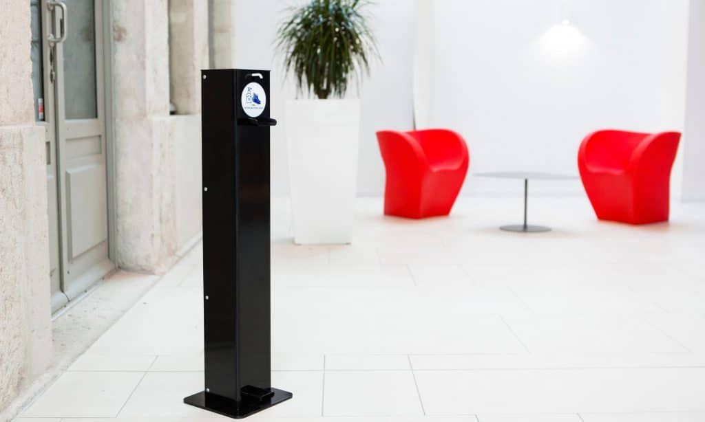 More safety with SAG CARE Gel Dispenser