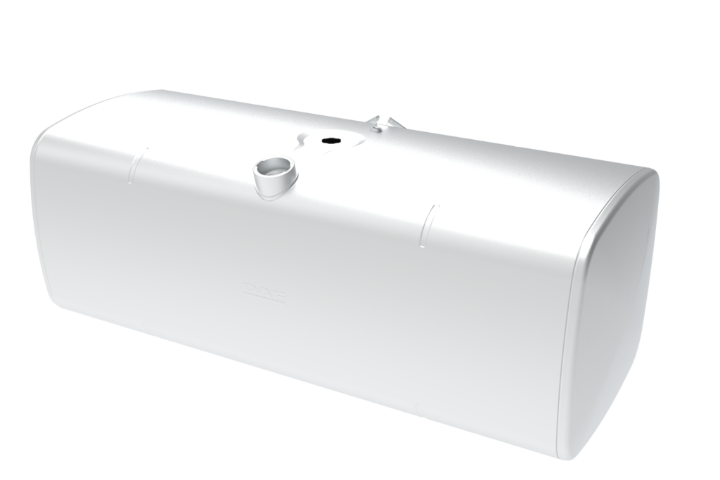 Fuel tank without steps